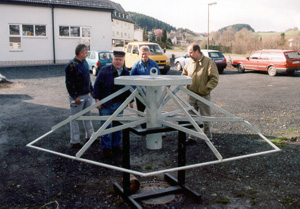 Stahlgerüst herstellen